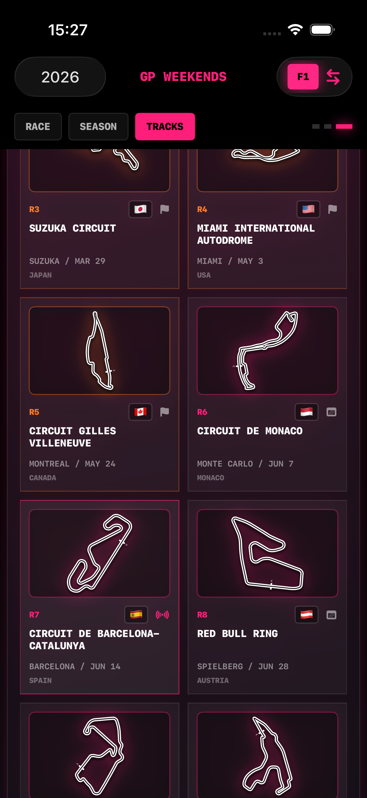 F1 Telemetry Replay
